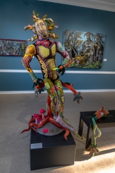Robin Goodfellow 2018 Mixed media, recycled fiber 63 by 36 by 31 inches